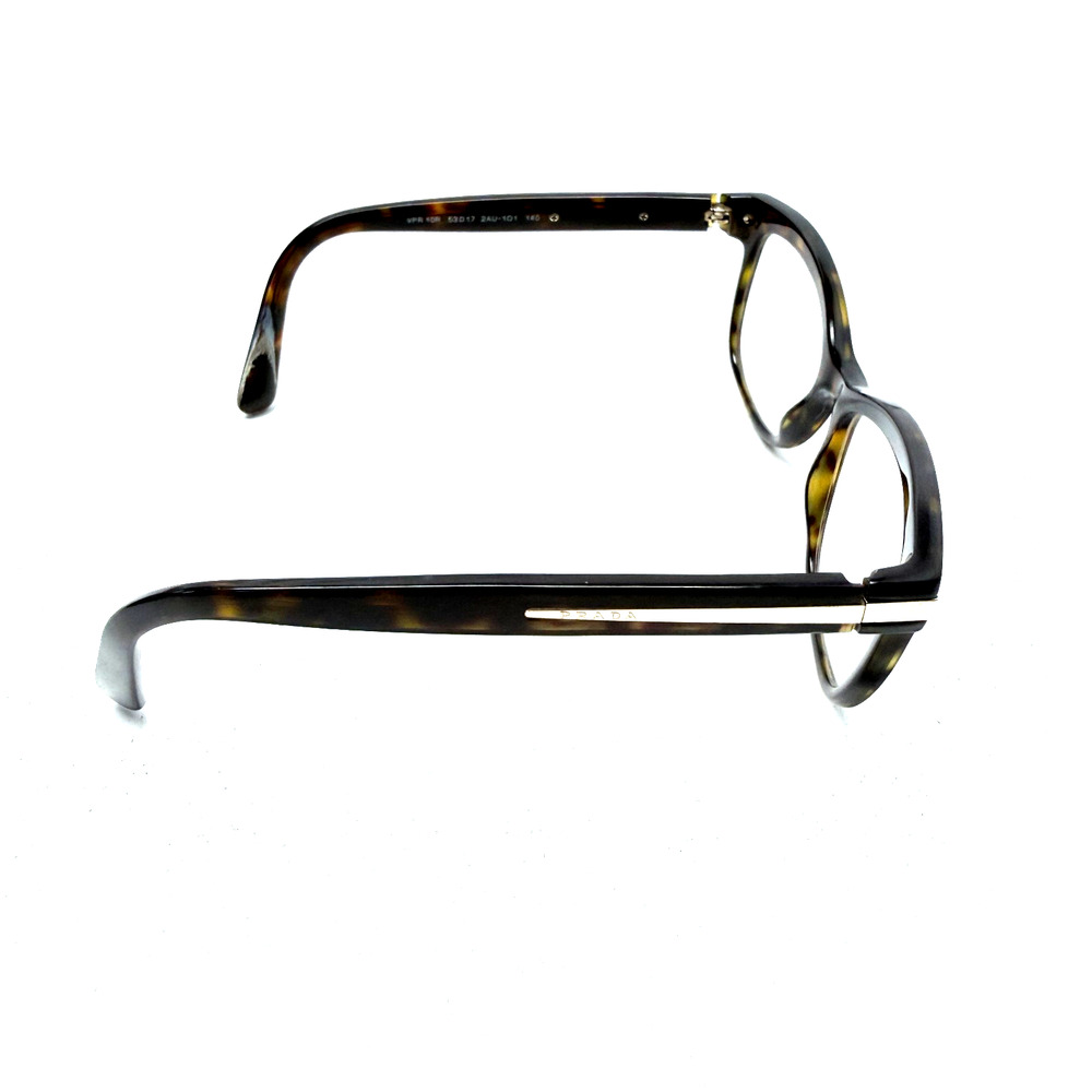 PRADA Ladies EYE GLASSES FRAME with PRADA GOLD METAL PLATE - Made In Italy - Picture 4 of 9
